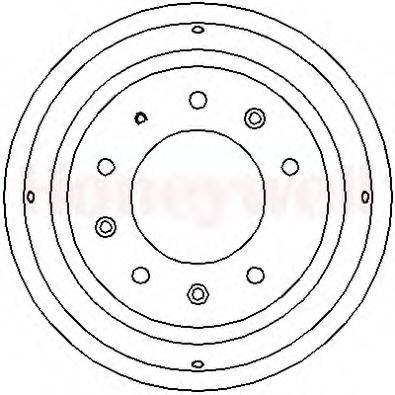 BENDIX 329064B Гальмівний барабан