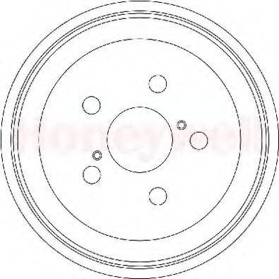 BENDIX 329092B Гальмівний барабан