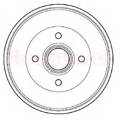 BENDIX 329110B Гальмівний барабан