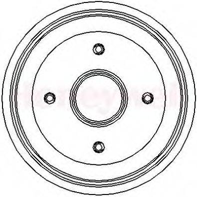 BENDIX 329122B Гальмівний барабан