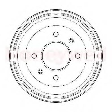 BENDIX 329148B Гальмівний барабан