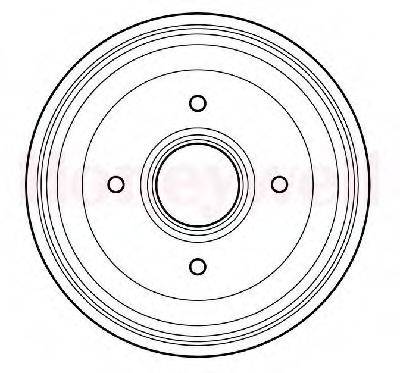 BENDIX 329700B Гальмівний барабан