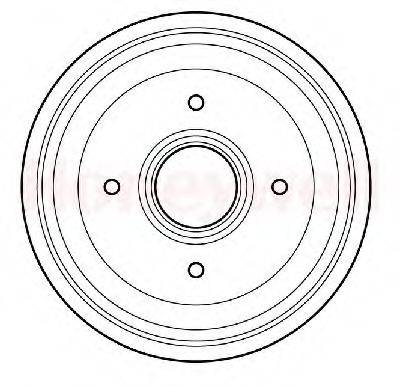 BENDIX 329701B Гальмівний барабан