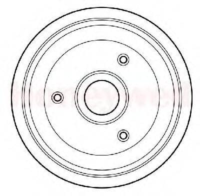 BENDIX 329702B Гальмівний барабан