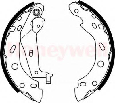 BENDIX 362419B Комплект гальмівних колодок