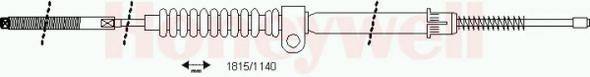 BENDIX 431029B Трос, стоянкова гальмівна система