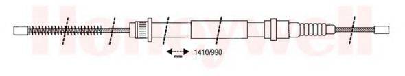 BENDIX 431096B Трос, стоянкова гальмівна система