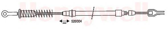 BENDIX 431132B Трос, стоянкова гальмівна система