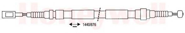 BENDIX 431310B Трос, стоянкова гальмівна система