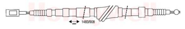 BENDIX 432063B Трос, стоянкова гальмівна система