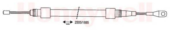 BENDIX 432131B Трос, стоянкова гальмівна система