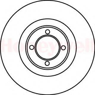 BENDIX 561017B гальмівний диск