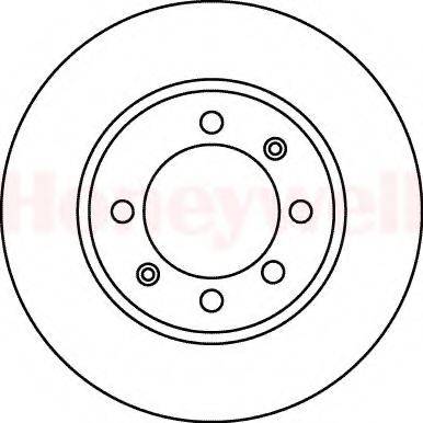 BENDIX 561055B гальмівний диск