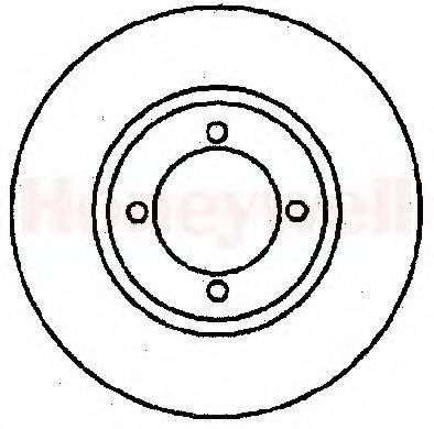 BENDIX 561124B гальмівний диск