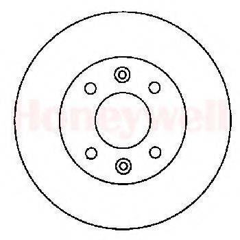 BENDIX 561182B гальмівний диск