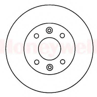 BENDIX 561335B гальмівний диск