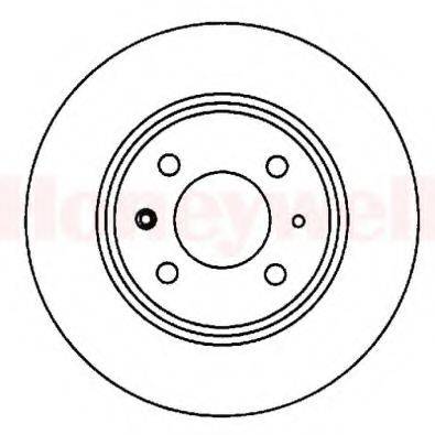 BENDIX 561418B гальмівний диск