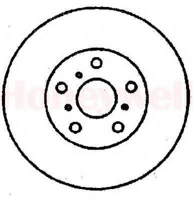 BENDIX 561427B гальмівний диск