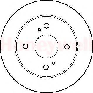 BENDIX 561515B гальмівний диск