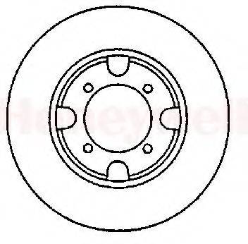 BENDIX 561579B гальмівний диск