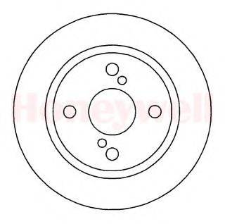 BENDIX 561602B гальмівний диск