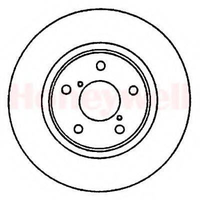 BENDIX 561653B гальмівний диск