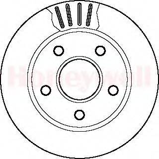 BENDIX 561654B гальмівний диск