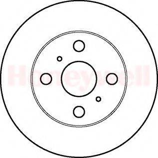 BENDIX 561743B гальмівний диск