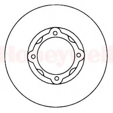 BENDIX 561818B гальмівний диск