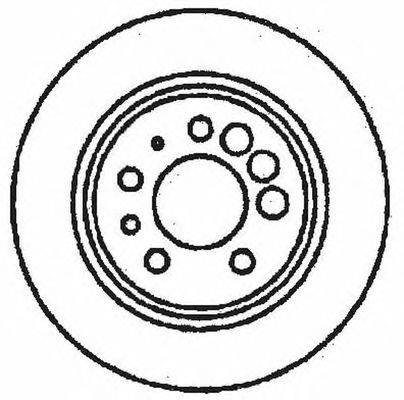 BENDIX 561304B гальмівний диск