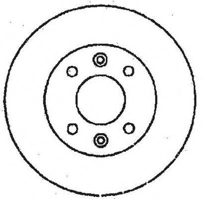 BENDIX 561419B гальмівний диск