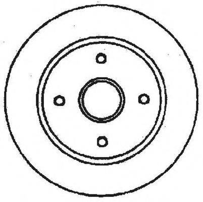 BENDIX 561447B гальмівний диск