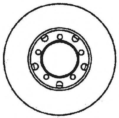 BENDIX 561574B гальмівний диск