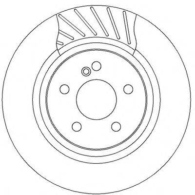 BENDIX 562329B гальмівний диск