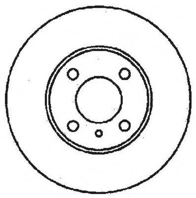 BENDIX 561108B гальмівний диск