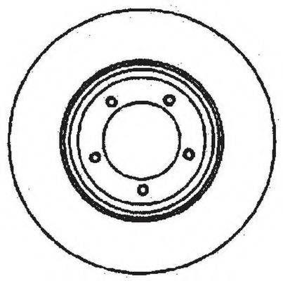 BENDIX 561121B гальмівний диск