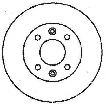 BENDIX 561417B гальмівний диск