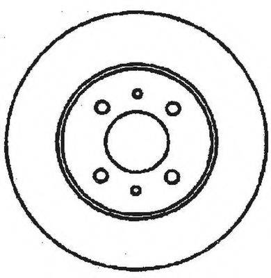 BENDIX 561469B гальмівний диск