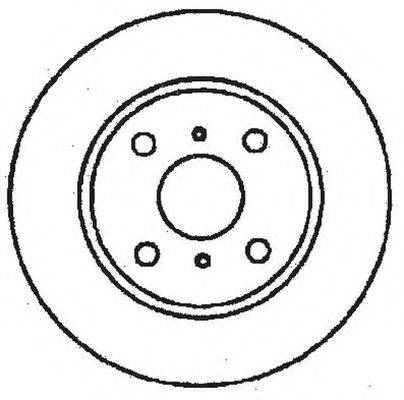 BENDIX 561490B гальмівний диск