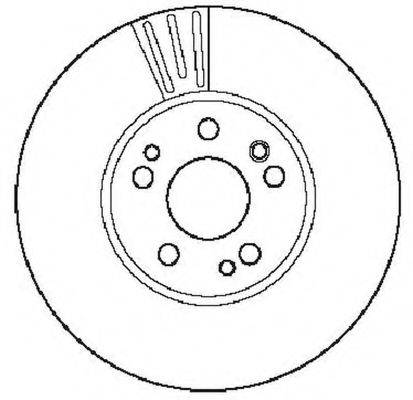 BENDIX 561573B гальмівний диск