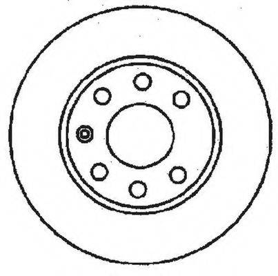 BENDIX 561589B гальмівний диск