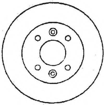 BENDIX 561594B гальмівний диск