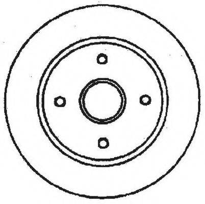 BENDIX 561678B гальмівний диск