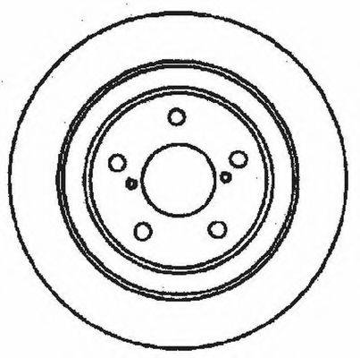 BENDIX 561735B гальмівний диск