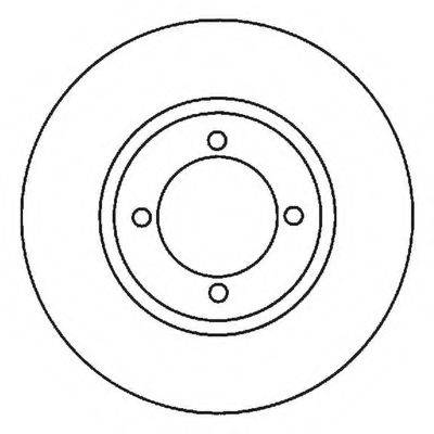 BENDIX 562038B гальмівний диск