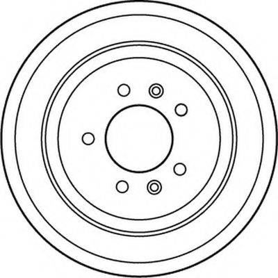 BENDIX 562127B гальмівний диск