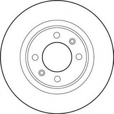 BENDIX 562189B гальмівний диск