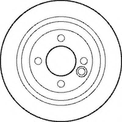 BENDIX 562194B гальмівний диск