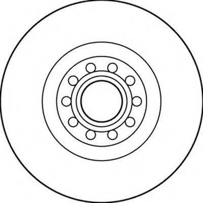 BENDIX 562205B гальмівний диск