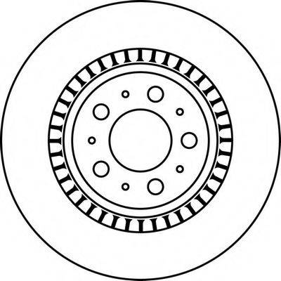 BENDIX 562218B гальмівний диск